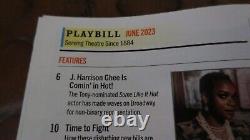 Disney's the Lion King Broadway Play Playbill cast signed autographed PRIDE 2023