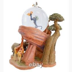 Disney store JAPAN 25th Limited RARE Lion King Snow Globe Music Box USED FS JP