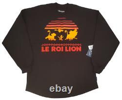 Disneyland Paris Spirit Jersey Lion King Sweatshirt Disney Parks Adults S Top