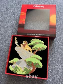 Disneyland Paris pin 2023 Lion King pin Pride Rock mini jumbo pin box LE700