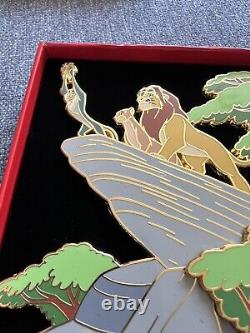 Disneyland Paris pin 2023 Lion King pin Pride Rock mini jumbo pin box LE700