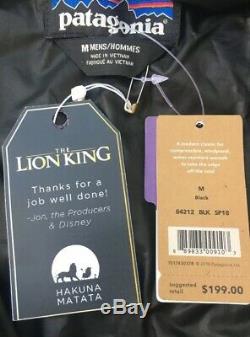 Disneys Lion King Movie Cast Team EXCLUSIVE Patagonia Puff Jacket Gift NWT M