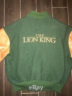 Disneys The Lion King Animation Crew Jacket RARE