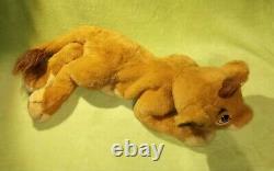 Douglas Lion King Cuddle Toy Young Simba Puppet Plush Disney RARE
