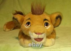 Douglas Lion King Cuddle Toy Young Simba Puppet Plush Disney RARE
