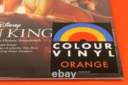 ELTON JOHN The Lion King Walt Disney O. S. T. SEALED 2023 EU Orange Vinyl LP