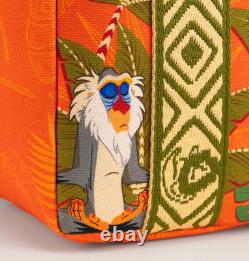 EXCLUSIVE Loungefly Disney Lion King Simba Rafiki Animals Crossbody Tote Bag NWT