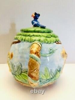 Extremely Rare 1994 Disney Lion King Schmid Simba Nala Musical Ceramic Teapot