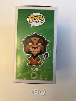 FUNKO POP DISNEY The Lion King Scar 89 Excellent Condition Vaulted Rare