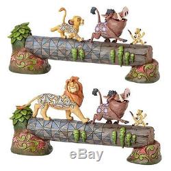 Figure Disney Traditions IL Re Leone The Lion King Statue Simba Timon Pumbaa #1
