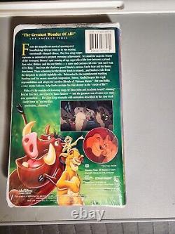 First Edition Sealed The Lion King VHS 1995 Limited Extremely Rare
