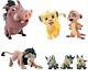Fluffy Puffy Lion King Villains 7 Set Figure Anime Disney Japan Character Toy