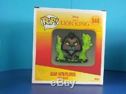 Funko Disney Treasures Lion King Scar With Red Flames Chase Pop Hot Topic