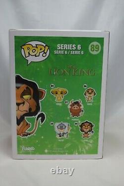 Funko POP! Disney The Lion King Scar Vinyl Figure #89 NEW IN BOX