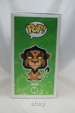 Funko POP! Disney The Lion King Scar Vinyl Figure #89 NEW IN BOX