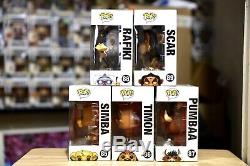 Funko Pop Disney The Lion King Complete Set Of Vaulted Retired HTF