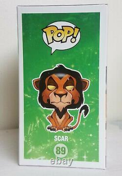 Funko Pop! Disney The Lion King Scar #89 Vaulted Beautiful Higher grade copy