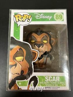 Funko Pop! Disney The Lion King Scar #89 Vaulted Vinyl Figure WithProtector