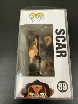 Funko Pop! Disney The Lion King Scar #89 Vaulted Vinyl Figure WithProtector