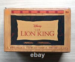 Funko Pop Disney The Lion King Scar With Flames Box + Free Protector