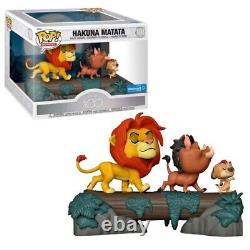 Funko Pop! Moment Disney 100 #1313 Hakuna Matata Exc Lion King In Stock Now