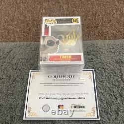 Funko Pop The Lion King Signed Bundle Timon #549, Pumbaa #550 & Scar #548