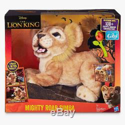 Furreal Disney The Lion King Mighty Roar Simba Animated Plush Toy Kids Children