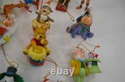 Grolier Presidents Edition Disney Christmas Tree Ornaments x39 Pooh Lion King ++