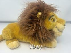 HTF Walt Disney World Lion King Mufasa 9 Bean Bag Plush withTags RARE