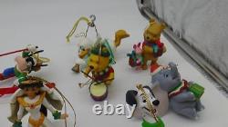 HUGE 46 Lot Disney Christmas Ornaments Mickey Bambi Lion King Tinkerbell WoW +++