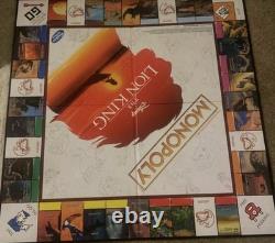 Hasbro Monopoly Disney The Lion King Board Game Plays Music 2+ Age 8+ E0337