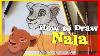 How To Draw Nala From Disney S The Lion King