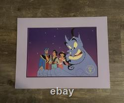 Huge Disney Lithograph Lot Vintage Prints Lion King Aladdin Toy Story Tangled