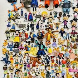Huge Lot of 200+ Disney & Pixar Figures Frozen Princess Lion King Snow White