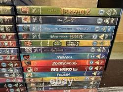 Huge Walt Disney DVD Bundle x61 DVD All Brand New & Sealed Frozen Lion King