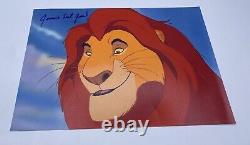 JAMES EARL JONES SIGNED AUTOGRAPH 13x9 PHOTO THE LION KING MUFASA COA Disney