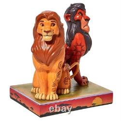 Jim Shore Disney Lion King Simba & Scar 16cm Figure Enesco Traditions