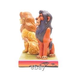 Jim Shore Disney Lion King Simba & Scar 16cm Figure Enesco Traditions