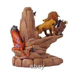 Jim Shore Disney Traditions Lion King Carved In Stone Figurine 6014329