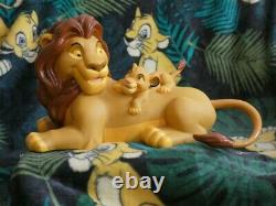 Kid's M Mufasa and Simba Disney The Lion King Lion King Figure RARE Large