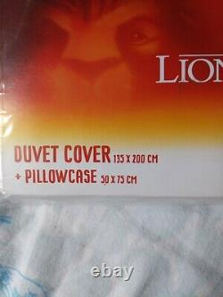 Kids girls boys disney the lion king single bedding set new in packaging