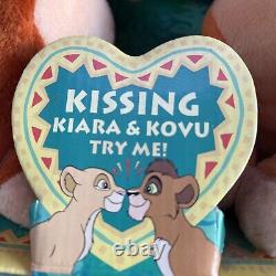 Kissing Kiara And Kovu(The Lion King II Simba's Pride) Disney 1998 Bean Bag
