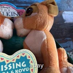 Kissing Kiara And Kovu(The Lion King II Simba's Pride) Disney 1998 Bean Bag