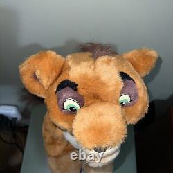 Kuvo The Lion King 2 Simbas Pride Talking Laughing 16x23 Plush Tall RARE Toy