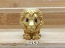 LION KING GOLD SCAR OOSHIES woolworths RARE toy LIMITED EDITION