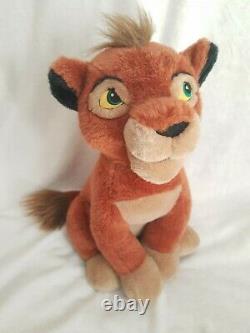 LION KING II Simba's Pride sitting KOVU plush very Rare vintage Disney soft toy