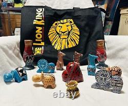 LION KING MUSICAL DISNEY Lion King Live Action 14 Peice Lot With Catalog