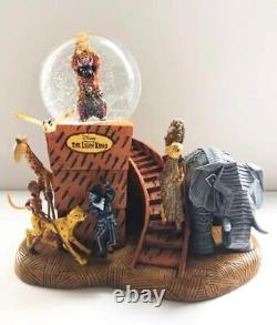 LION KING Snow Globe Circle of Life Disney 7.87 × 5.11 × 7.08 In from JAPAN VG