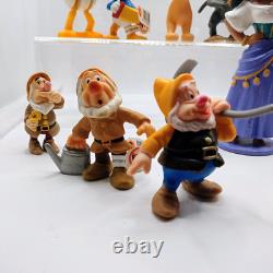 Large Disney toy bundle Funko Bullyland Seven Dwarves Lion King Toy Story Pooh