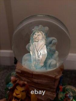 Limited Edition Disney 10th Anniversary Lion King Deluxe Snow Globe